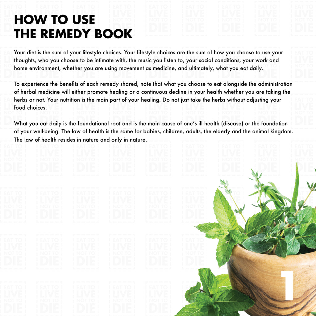 Remedy Book® (Physical Copy)