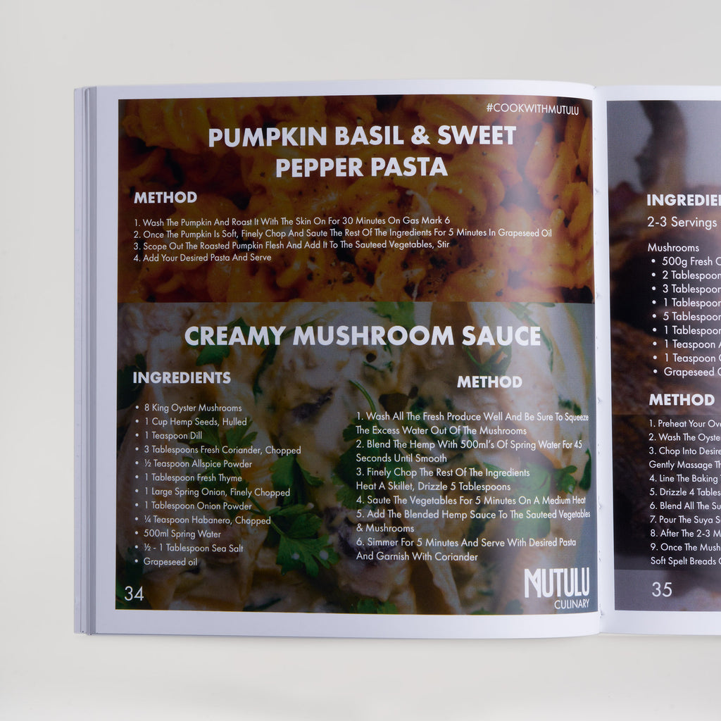 Cook with Mutulu® (Physical Cook Book)