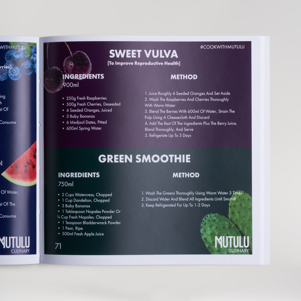 Cook with Mutulu® (Physical Cook Book)